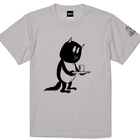 河童の三平 お茶をどうぞ  T-Shirts Color  ライトグレー