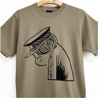 〔2026年6月6日から順次発送〕墓場の鬼太郎  ゆうれい電車 T-Shirts Color  サンドカーキ