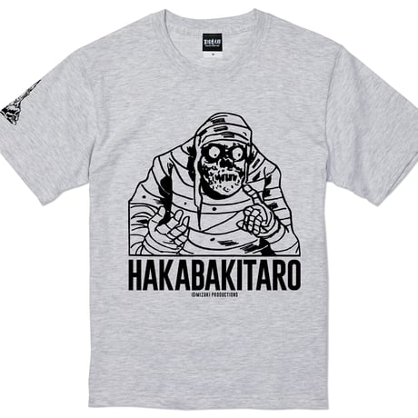 〔2025年7月15日から順次発送〕［YokaiShop限定Ver］墓場鬼太郎 お父さん T-Shirts Color アッシュ
