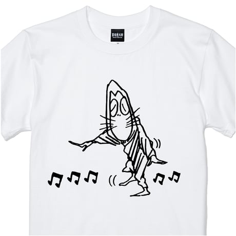 〔予約販売2026年8月初旬～9月初旬発送予定〕墓場鬼太郎 ねずみ男 T-Shirts Color  ホワイト