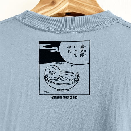 ゲゲゲの鬼太郎 ワサワサワサ T-Shirts Color ブルー