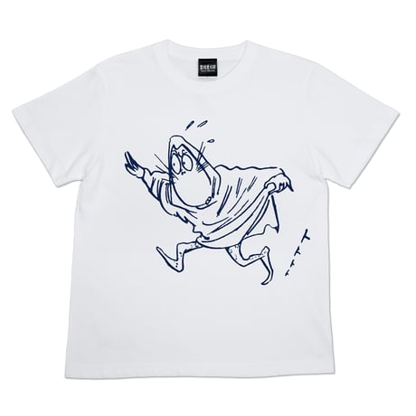 墓場鬼太郎 ねずみ男 トトトト  T-Shirts Color  ホワイト