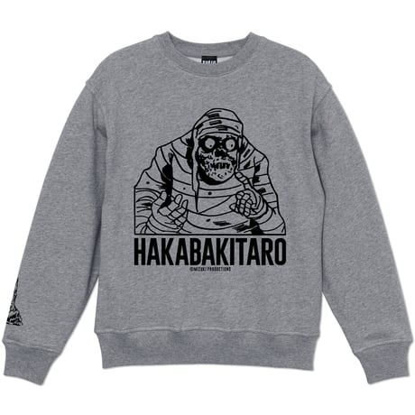 ［YokaiShop限定Ver］墓場鬼太郎 お父さん スウェットシャツ Color  グレー