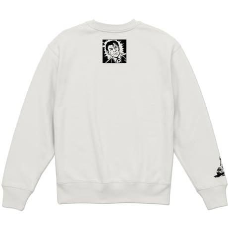 ［YokaiShop限定Ver］墓場鬼太郎 お父さん スウェットシャツ Color  オフホワイト