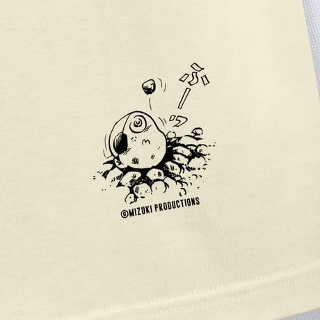〔2023年3月15日から順次発送〕［YokaiShop限定Ver］墓場の鬼太郎 妖怪獣 T-Shirts Color  亜麻色