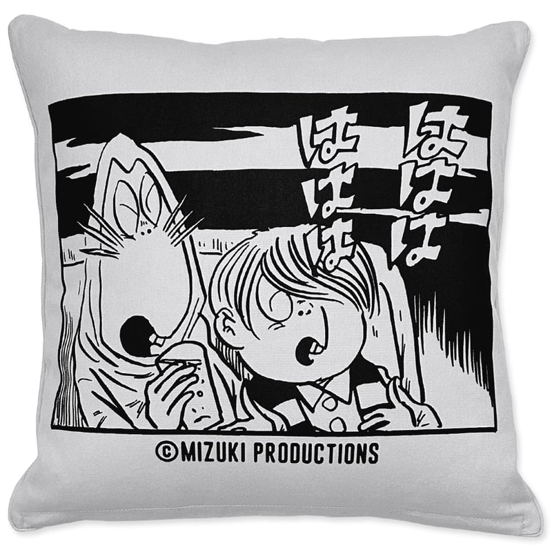 墓場の鬼太郎 ゆうれい電車 クッションカバー Color ライトグレー
