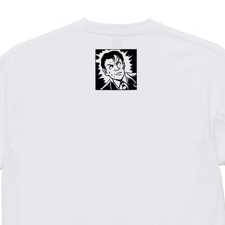 ［YokaiShop限定Ver］墓場鬼太郎 お父さん ビッグシルエット T-Shirts Color ホワイト