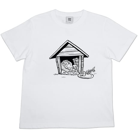 悪魔くん 百目 T-Shirts  Color  ホワイト