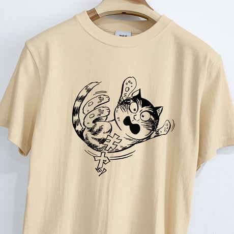猫楠キヤッ T-Shirts Color  オレンジクリーム