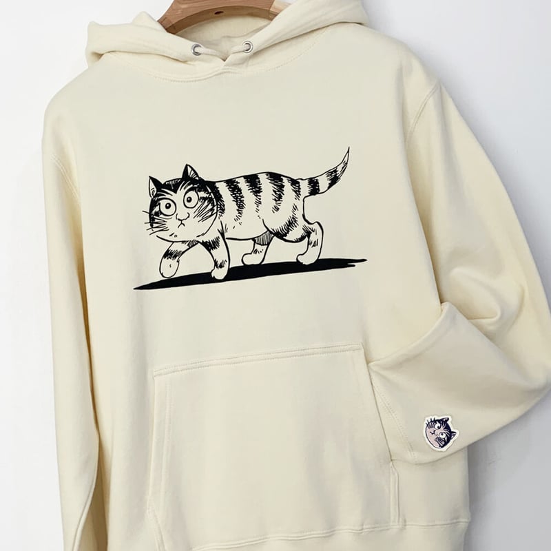 猫楠パーカー Color ナチュラル | Yokai-Shop 猫楠パーカー Color ナチュラル | Yokai-Shop