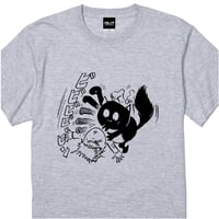 〔2026年6月6日から順次発送〕河童の三平 ビビビビビン T-Shirts Color  アッシュ