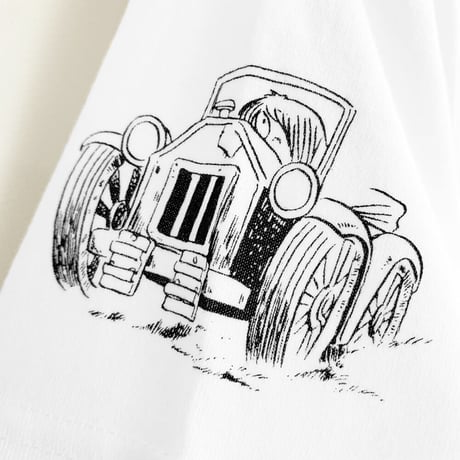 ［YokaiShop限定Ver］ゲゲゲの鬼太郎 妖怪ラリー バックベアード T-Shirts Color  ホワイト