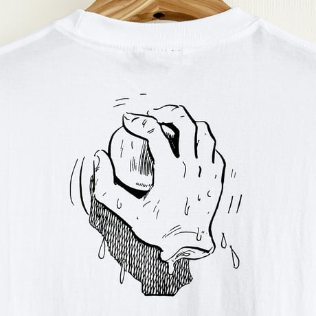 〔2026年2月12日から順次発送〕［YokaiShop限定Ver］墓場の鬼太郎 手 T-Shirts Color ホワイト