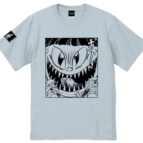 ［YokaiShop限定Ver］ゲゲゲの鬼太郎  猫娘 T-Shirts Color  アイスブルー
