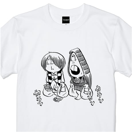 ゲゲゲの鬼太郎  買いもの係 T-Shirts Color ホワイト