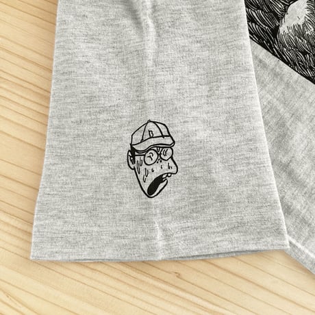 ［YokaiShop限定Ver］墓場の鬼太郎  おばけナイター T-Shirts Color  オートミール