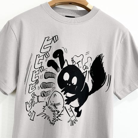 河童の三平 ビビビビビン T-Shirts Color  ライトグレー