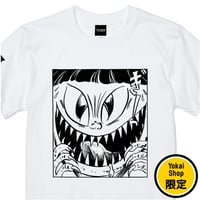 〔2026年6月6日から順次発送〕［YokaiShop限定Ver］ゲゲゲの鬼太郎  猫娘 T-Shirts Color  ホワイト