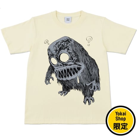 〔2023年3月15日から順次発送〕［YokaiShop限定Ver］墓場の鬼太郎 妖怪獣 T-Shirts Color  亜麻色