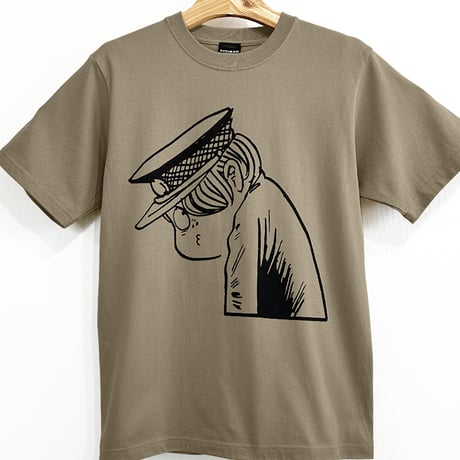墓場の鬼太郎  ゆうれい電車 T-Shirts Color  サンドカーキ