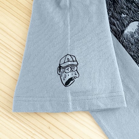 ［YokaiShop限定Ver］墓場の鬼太郎  おばけナイター T-Shirts Color ブルー