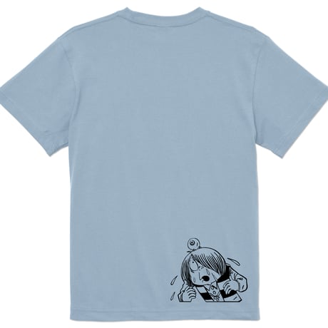 ゲゲゲの鬼太郎 うわーっ T-Shirts Color ブルー