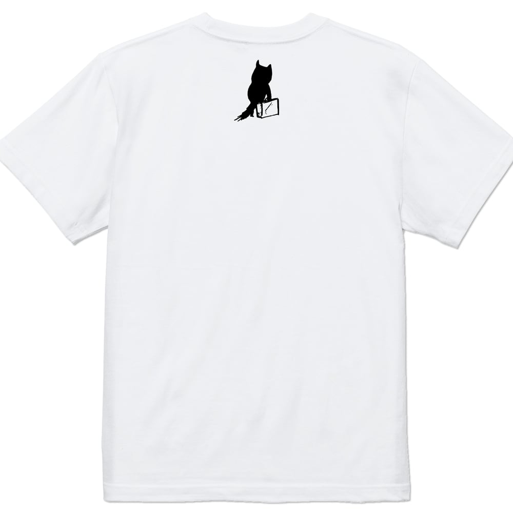 河童の三平 カバン持ちタヌキ T-Shirts Color ホワイト | Yokai-Shop