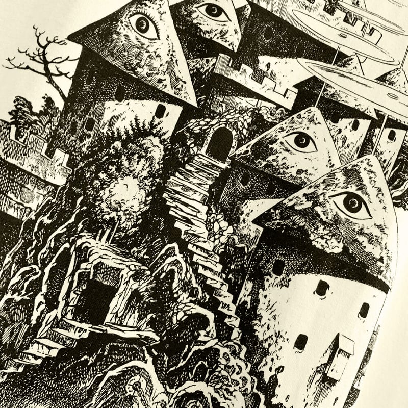 YokaiShop限定Ver］悪魔くん 見えない学校 T-Shirts Color 亜麻色