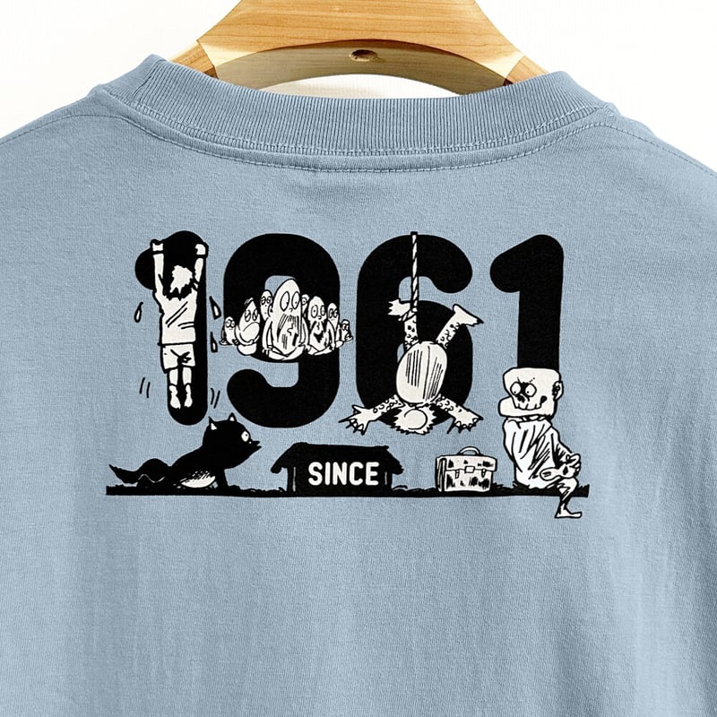 河童の三平 T-Shirts Color ブルー | Yokai-Shop