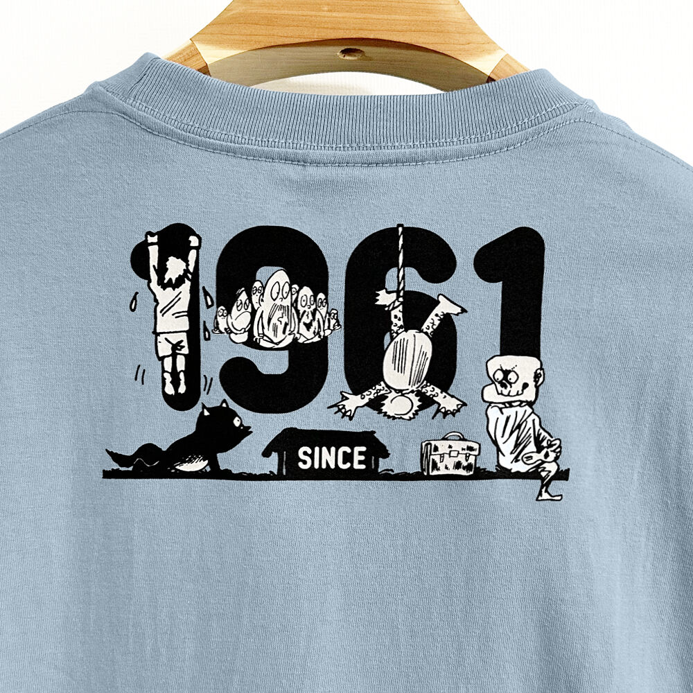 河童の三平 T-Shirts Color ブルー | Yokai-Shop