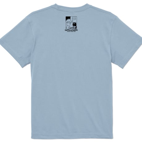 河童の三平 おいくえよ T-Shirts Color  ブルー
