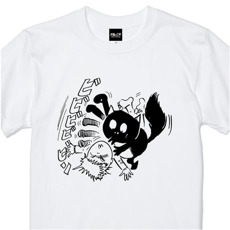 〔予約販売2026年8月初旬～9月初旬発送予定〕河童の三平 ビビビビビン T-Shirts Color  ホワイト