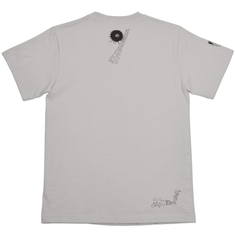 ［YokaiShop限定Ver］墓場の鬼太郎 妖怪大戦争 T-Shirts Color  ライトグレー