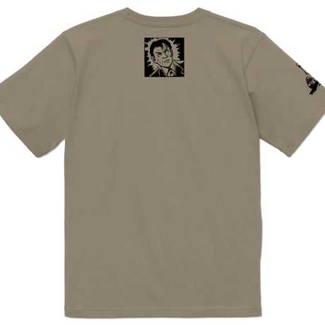 ［YokaiShop限定Ver］墓場鬼太郎 お父さん T-Shirts Color サンドカーキ