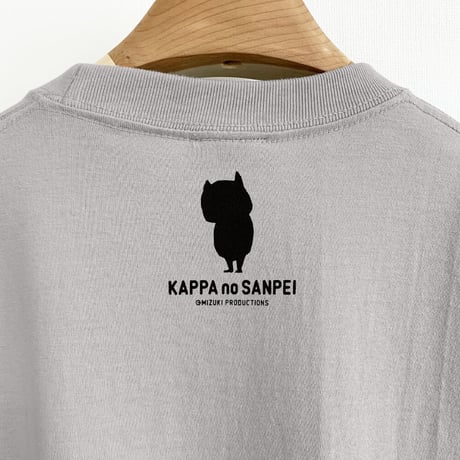 河童の三平 いつかえる T-Shirts Color  ライトグレー