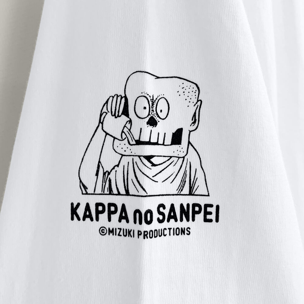 2023年3月15日から順次発送〕河童の三平 お茶をどうぞ ロングスリーブ