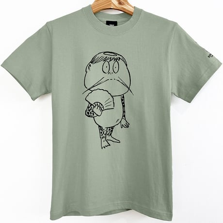 河童の三平 河童の長老 T-Shirts Color わさび