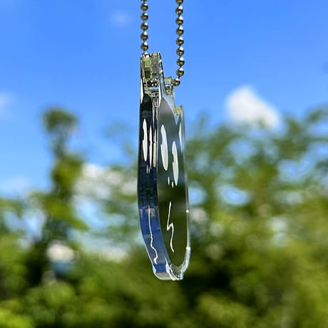 河童の三平 アクリルたぬキーホルダー たぬき顔（留守番）［他の商品と一緒にご購入専用］