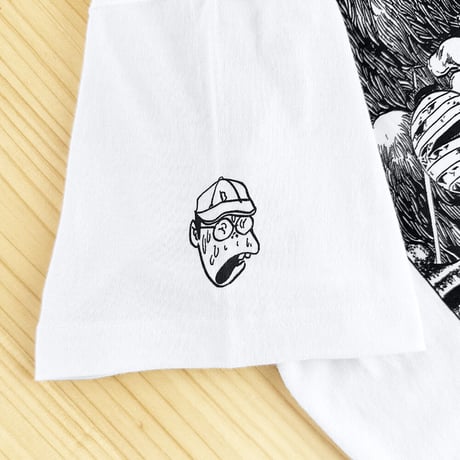 ［YokaiShop限定Ver］墓場の鬼太郎  おばけナイター T-Shirts Color  ホワイト