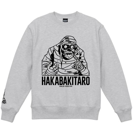 ［YokaiShop限定Ver］墓場鬼太郎 お父さん スウェットシャツ Color  アッシュ