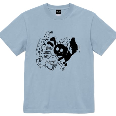 〔予約販売2026年8月初旬～9月初旬発送予定〕河童の三平 ビビビビビン T-Shirts Color  ブルー