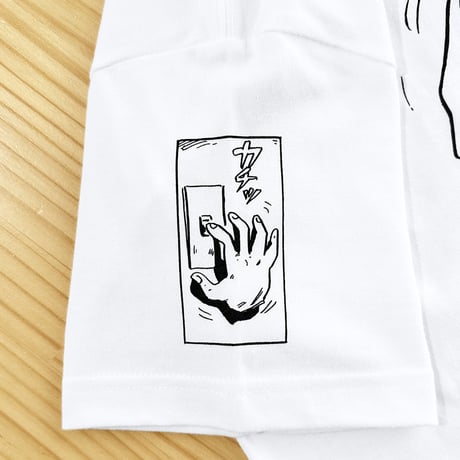 〔2026年2月12日から順次発送〕［YokaiShop限定Ver］墓場の鬼太郎 手 T-Shirts Color ホワイト