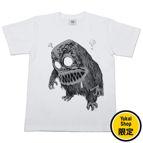 〔2023年3月15日から順次発送〕［YokaiShop限定Ver］墓場の鬼太郎 妖怪獣 T-Shirts Color  ホワイト