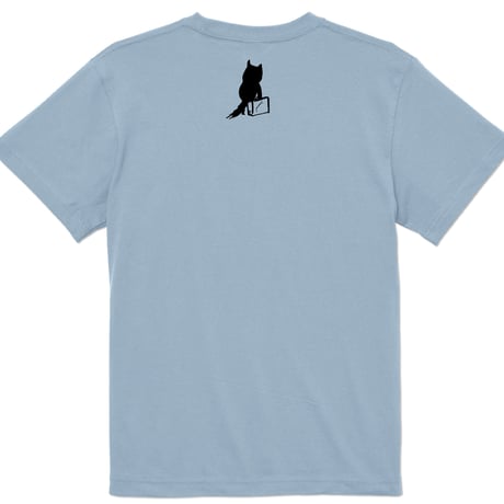 河童の三平 カバン持ちタヌキ T-Shirts  Color  ブルー