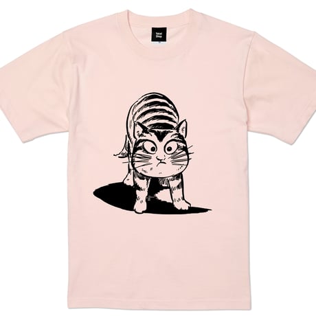 〔2026年2月12日から順次発送〕猫楠(立ち姿)T-Shirts Color  薄桜