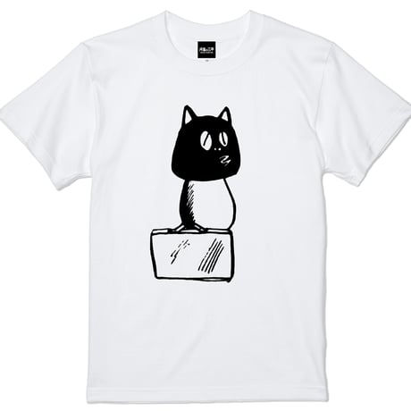 〔2026年6月6日から順次発送〕河童の三平 カバン持ちタヌキ T-Shirts  Color  ホワイト