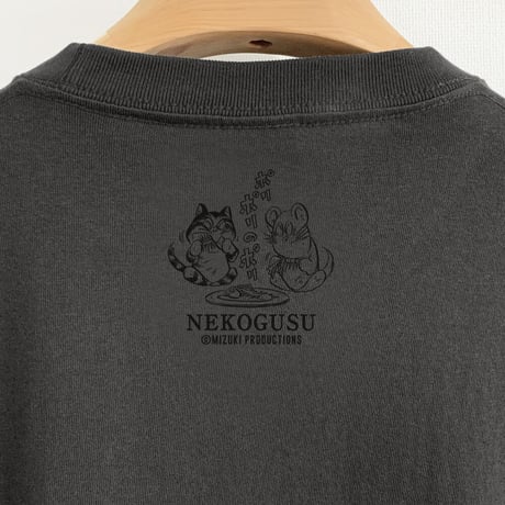 〔2023年3月15日から順次発送〕猫楠キヤッ T-Shirts Color  スミ