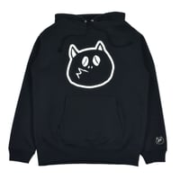 〔予約販売2023年10月中旬～11月初旬発送予定〕河童の三平 たぬき顔 パーカー Color ブラック