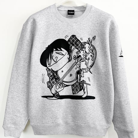 ［YokaiShop限定Ver］墓場の鬼太郎  吸血鬼エリート スウェットシャツ Color アッシュ
