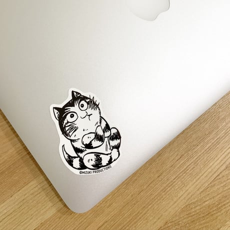 水木しげる コレクション ステッカー 猫楠［他の商品と一緒にご購入専用］